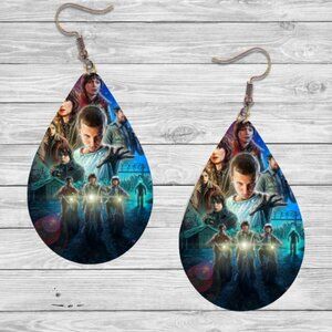 Stranger Things  Teardrop Earrings